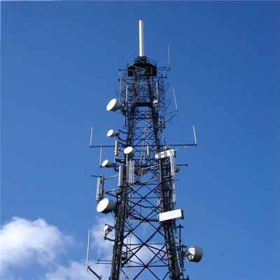 150 voet 200 voet zelfdragende stalen toren zonnepaneel 50 km draadloze netwerken telecommunicatietoren