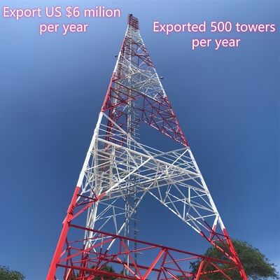 5 10 15 20 25 30 M Zelfdragend gegalvaniseerd hoekstaal 3 poten toren