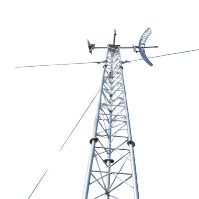 Buisvormige stalen microwave-communicatietoren 20- 80M 3 benen