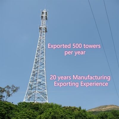 20 30 40M 3 Leg Tubulaire stalen naadloze ISP Internet 5G Wifi Bts Telecom Transmission Tower
