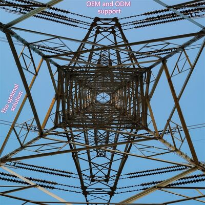 Hot Dip gegalvaniseerd 4 Leg Angular Steel Free Standing GSM Cdma Satelliet Telecommunication Tower