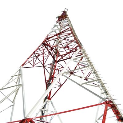 Hot Dip 3-Leg Angular Steel Galvanized Steel 4G Signal Outdoor Urban Coverage Telecommunicatie Toren