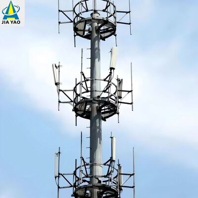 26M monopole toren met modulair ontwerp voor 5G-dekking in stedelijke dichte gebieden