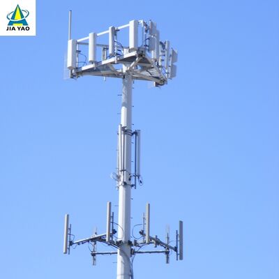 12 22 32 meter strak ontwerp monopole antennetoren voor implementatie van telecom in bedrijvenparken