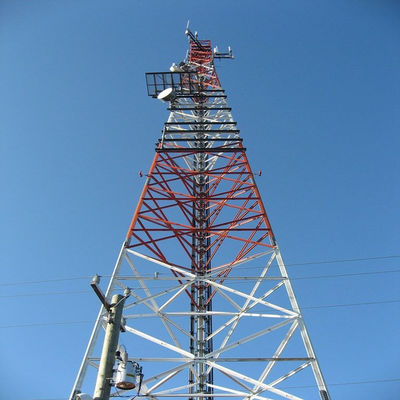 25m 30m 35m 45m 60m RDS Stalen communicatietoren Hoekig gegalvaniseerd SST Stalen 3-been toren