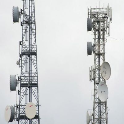 4 Leg Angle Steel Iron Self Supporting Telecom Lattice Tower &amp; Internet ISP Draadloze 5G Antenna Toren