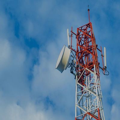 Galvanisatie 4 Legged Lattice Antenna Toren Hot Dip 70m 75m 80m