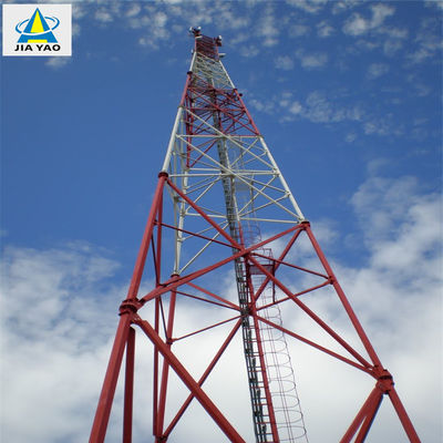 Telecommunicatie Antenna Masten toren 3 benen / 4 benen Tubulaire zelfstandige antenna toren