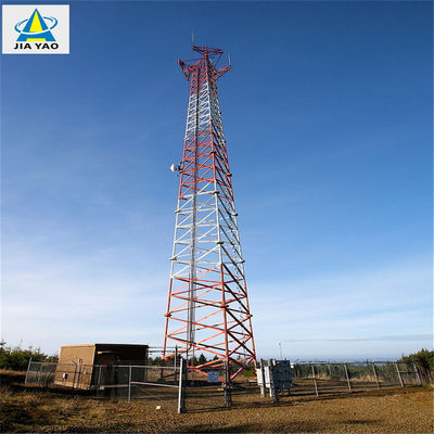 Telecommunicatie Antenna Masten toren 3 benen / 4 benen Tubulaire zelfstandige antenna toren