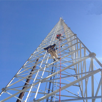 Telecommunicatie Antenna Masten toren 3 benen / 4 benen Tubulaire zelfstandige antenna toren
