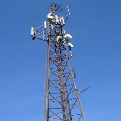 Tubular Telecom Steel 3 Legged Tower Mobiele netwerk 4G 5G Signal Radio Antenne Driehoekige telecommunicatietoren &amp; Accessoires