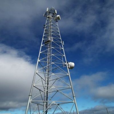 Tubular Telecom Steel 3 Legged Tower Mobiele netwerk 4G 5G Signal Radio Antenne Driehoekige telecommunicatietoren &amp; Accessoires