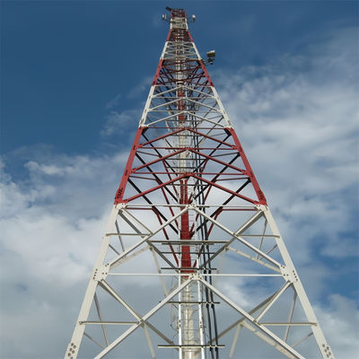 15 20 25 30 45 50 55 60 m zelfdragende antenne mast microgolftoren Communicatietoren Te koop