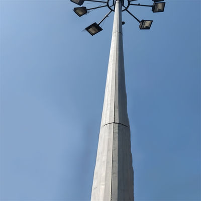 Staal 20 meter GSM Monopole Staal toren Communicatietoren Te koop Q345B/A572