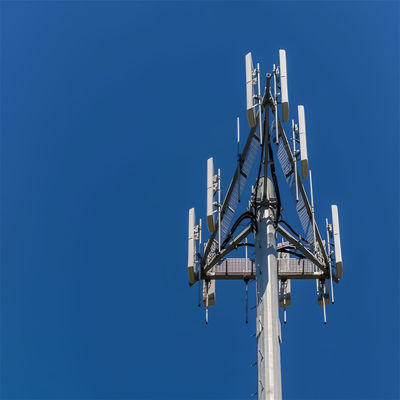 Iso 1461 15 20 30 40 50 M Meter 4G 5G Stand Cell Signal Pole Klimladder Zelfdragend Monopool Antenna Toren