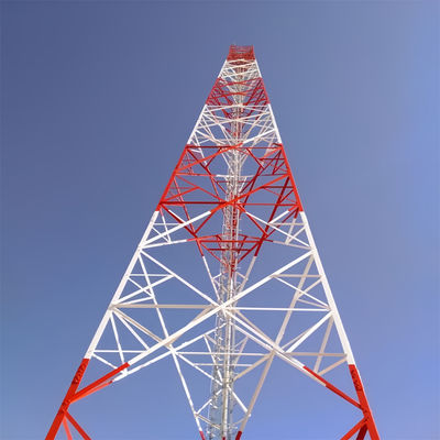 Mededeling 3 poten stalen transmissie toren 20m ontwerp 3 poten toren