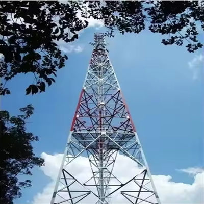 50m Microwave Antenne Zelfhoudende Toren Raster Ontwerp 3 Legged Telecommunicatie Stalen Toren