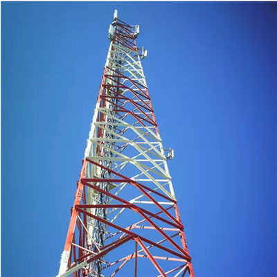 45 60 Graden Hoek Telecom Antenna Toren 3 Leg 4 Legged Hoekige Zelf Ondersteunende Raster Toren