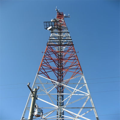 10 - 60 M Meter Zelfdragend Internet 5G Telecommunicatietoren Antenne 3 Legged Tower
