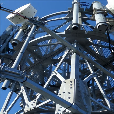 40 Meter Telecom Tower Fabrikant Werkplatform Antenne Radio 3 Legged Hoekige Stalen Toren
