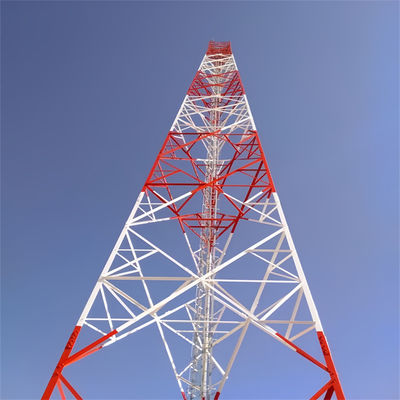 30m gegalvaniseerd staal enkelmast communicatie antenne mono paal mobiele telefoon radios monopool toren