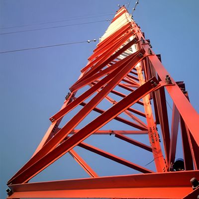 5 10 15 20 25 30 M Zelfdragend gegalvaniseerd hoekstaal 3 poten toren