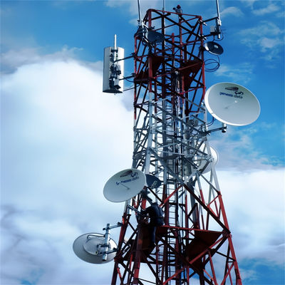 5-200M gegalvaniseerde hoek staal staal rooster toren fabrikanten rooster telecom toren