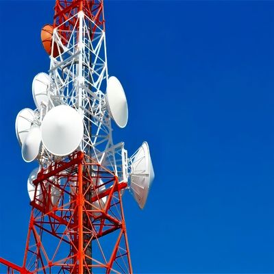 50 60 70 80 90 100 Meter Hoek Stalen Antenne Telecommunicatietoren Gegalvaniseerd