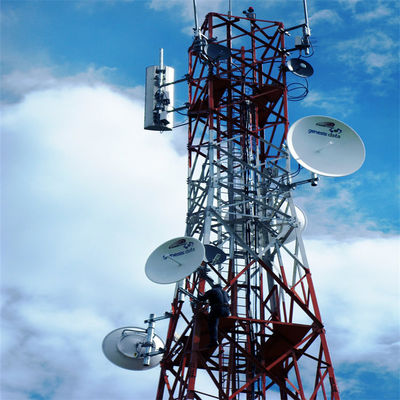 20m 40m 45m 50m Vierbenige stalen mast GSM Cellular Telecommunication Bts Antenne Communicatietoren