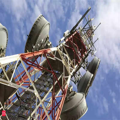 5G-netwerk Wifi-antenne basisstation zelfstandige antenne toren 4 benen cellulaire buitentv toren
