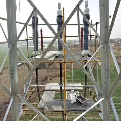 Zelfstandig roosterstaal microwave radio wifi telecommunicatie 4 leg hoek cel toren en rooster mast te koop