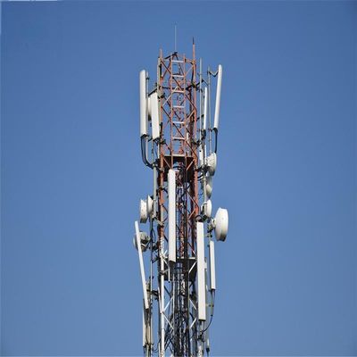 60m 4 Leg gegalvaniseerde zelfstandige antenne toren hoek uitzending microwave radio hoogste communicatietoren