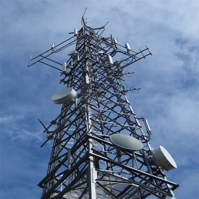 Hot Dip gegalvaniseerd 3 /4 Leg Gattice Telecom Tower Tubulaire Telecommunicatie Hoekige Antenna Mast Tower