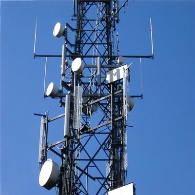 Hot Dip gegalvaniseerd 3 /4 Leg Gattice Telecom Tower Tubulaire Telecommunicatie Hoekige Antenna Mast Tower
