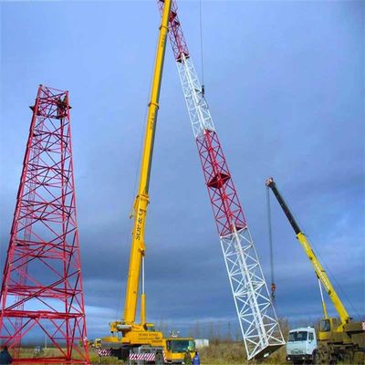 Hot Dip Galvanisatie 4 Legged Tower 20m 25m 30m 35m 40m 45m 50m 55m 60m 65m 70m 75m 80m