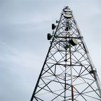 20 25 30 35 40 42 45 48 50 52 55 60 65 M Hoogste communicatietoren Pylon Tubular Iron Telecommunication 3 Leg Tower