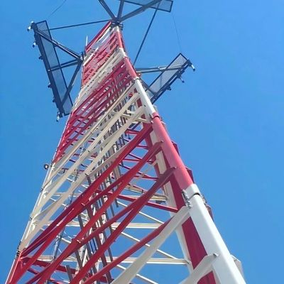 20m 25m 30m 35m 45m 50m 55m 60m 65m Driebenige toren zelfdragende roosterbuis staal toren