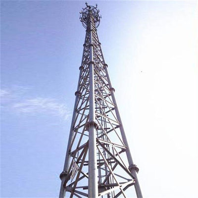Telecom Antenne GSM Wifi Netwerk Zelfondersteunende Celtoren 3 Legged Tubulaire Cellulaire Microwave Communicatietoren