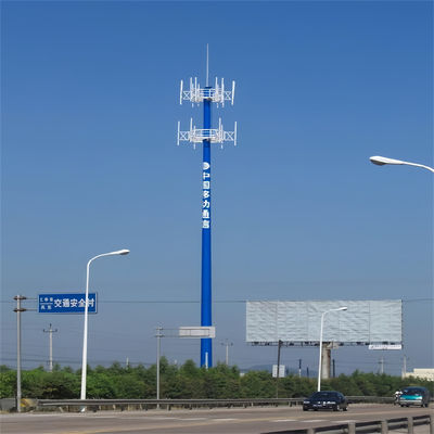 Netwerk Mobiele GSM Monopole Toren IJzeren Wifi Antenne Signal Toren
