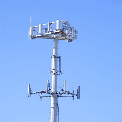 Eenmastcommunicatie Antenna paal Monopole toren 30m gegalvaniseerd staal
