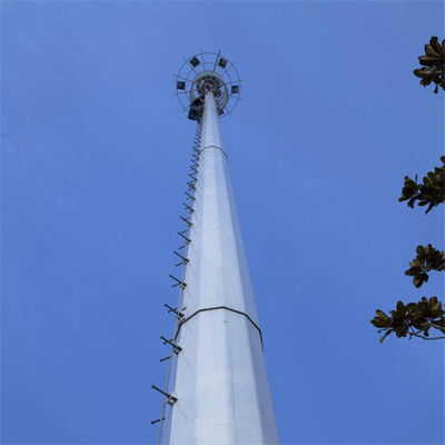 Zelfonderhoudend klein telecommunicatiebedrijf Cell Antenna Pylon 5g Netwerk 20 voet platform Dak Top Toren