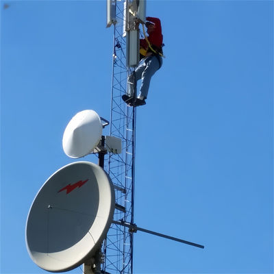 Zelfonderhoudend klein telecommunicatiebedrijf Cell Antenna Pylon 5g Netwerk 20 voet platform Dak Top Toren