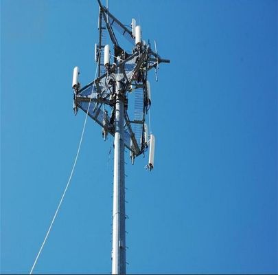 Vrijstaande monopolie toren 100 telecom toren antenne soorten communicatie buis