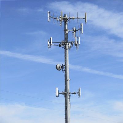 Telecommunicatie Wifi Draagbare GSM-basistation Toren Monopool 30 Meter Microwave Waveguide Transmissie