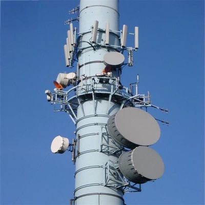 Telecommunicatie Wifi Draagbare GSM-basistation Toren Monopool 30 Meter Microwave Waveguide Transmissie