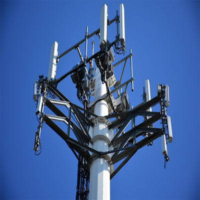 Telecommunicatie Wifi Draagbare GSM-basistation Toren Monopool 30 Meter Microwave Waveguide Transmissie
