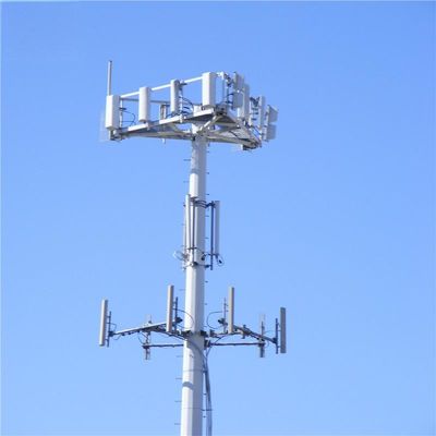 Staal 20 meter GSM Monopole Staal toren Communicatietoren Te koop Q345B/A572