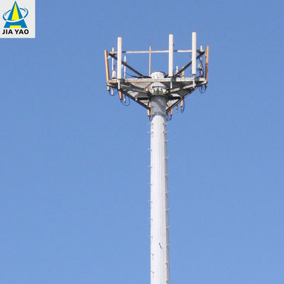 Hot Dip gegalvaniseerde multifunctionele monopool toren 5g internet mobiele telefoon signaal communicatie stalen toren