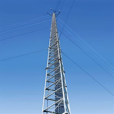 Gsm 20 25m 30M Gelast draad toren driehoekige mast rooster staal torens