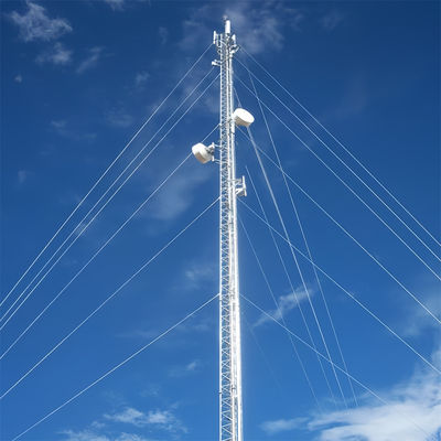 Gsm 20 25m 30M Gelast draad toren driehoekige mast rooster staal torens